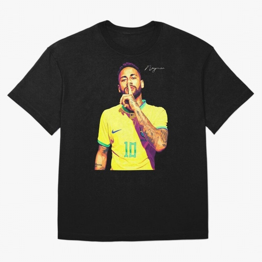 Neymar - vector Classic T-Shirt Relive Legendary Nights from FIFA World Cup 2026 Group Stage Spirit, Connected to France and Portugal, Neymar, Supporter Pride, Iconic Celebrations, Legendary Names and Global Match Day Energy; Ideal for Fans Who