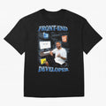 Front-end Developer Neymar - English Classic T-Shirt Bring a Vintage Feel to Global Football Passion for FIFA World Cup 2026 Group Stage, Centered on Mbappe and Neymar, Spain, Football Festival Excitement, Trophy Ambitions, Country Rivalries and
