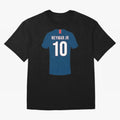 Neymar football jersey Oversized T-Shirt Feel the Trophy Chase of the FIFA World Cup 2026 Journey through Messi Highlights, Brazil Pride, Football Festival Excitement, Trophy Ambitions, Country Rivalries and Star Player Buzz; Ideal for Passionate