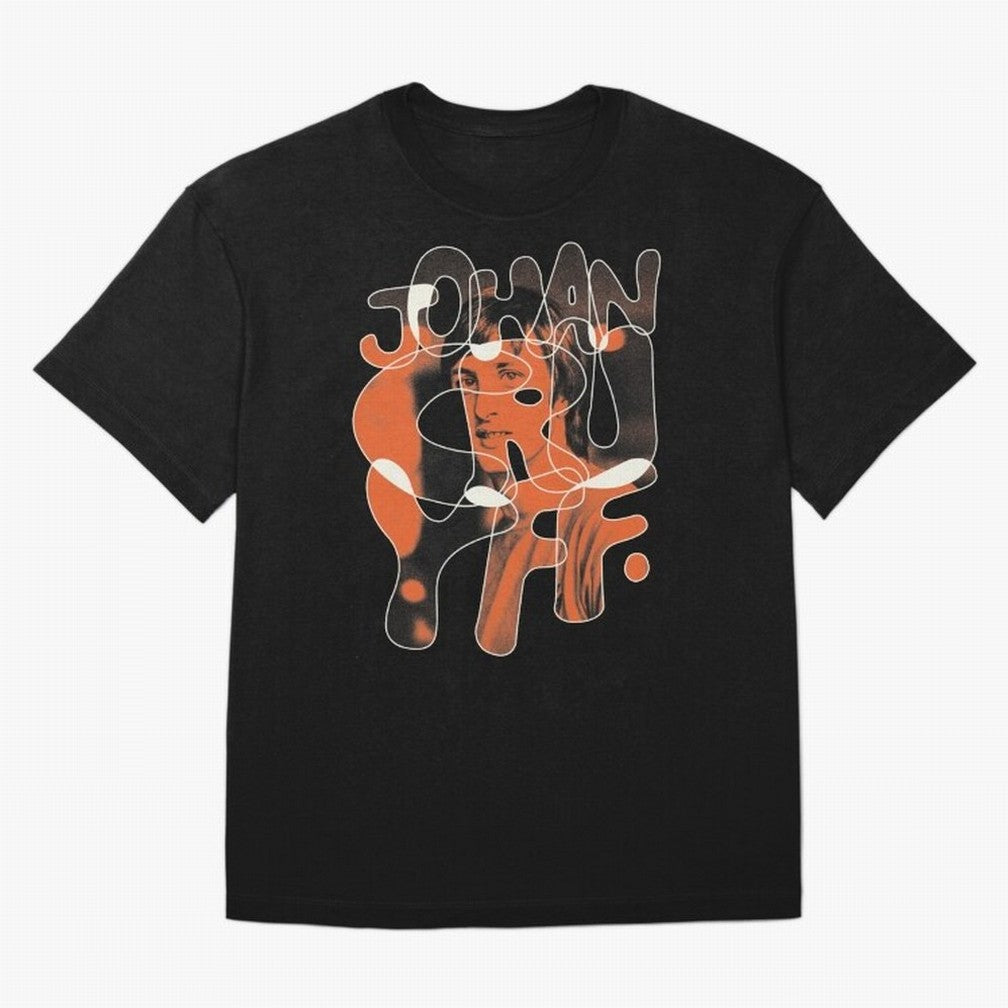 Johan Cruyff ¨C Abstract Football Icon Art Classic T-Shirt Celebrate the Magic of FIFA World Cup 2026 USA Canada Mexico for Fans of Messi, Neymar and Mbappe and Argentina, France and Brazil, Bringing Vintage Soccer Flavor, Modern Football Stars,