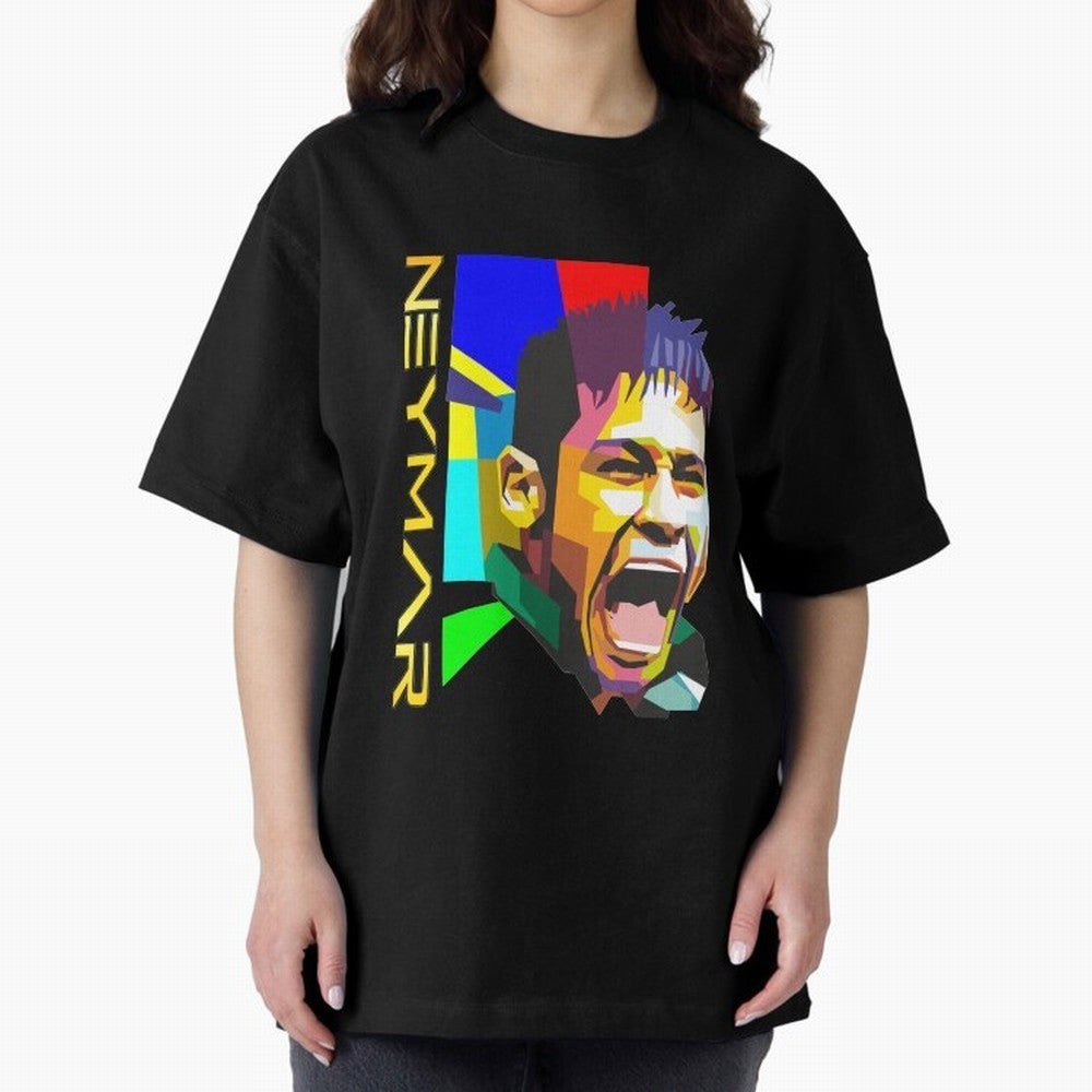 Neymar Painting Tshirt Essential T-Shirt Celebrate Football Heritage in FIFA World Cup 2026 for Fans of Mbappe and Germany, Bringing Stadium Memories, Football Loyalty, International Chants and Championship Tradition; Made for Die Hard Supporters,