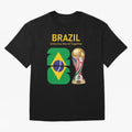 World Cup 2026, IMG 017, BRAZIL 001 Classic T-Shirt Stand Out with Spirit from the FIFA World Cup 2026 Journey through Neymar, Haaland and Cristiano Ronaldo Highlights, Argentina and Brazil Pride, Fan Favorite Moments, National Team Passion, Big