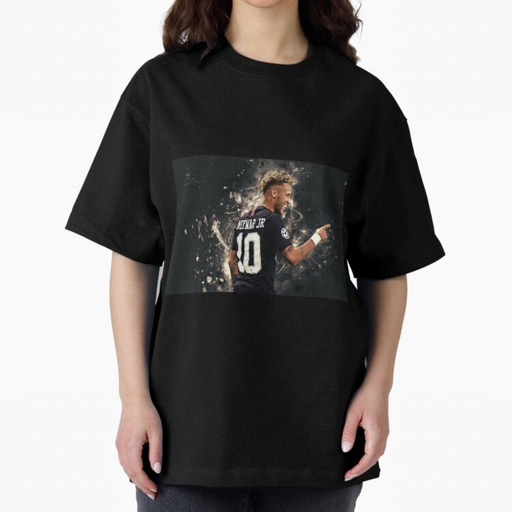 Neymar #111 Oversized T-Shirt Back Your Heroes with Match Day Hype around FIFA World Cup 2026 Group Stage, Cristiano Ronaldo, Brazil, Portugal and Argentina, Tournament Hype, Historic Matchups, Family Viewing Parties and Global Sports Pride;