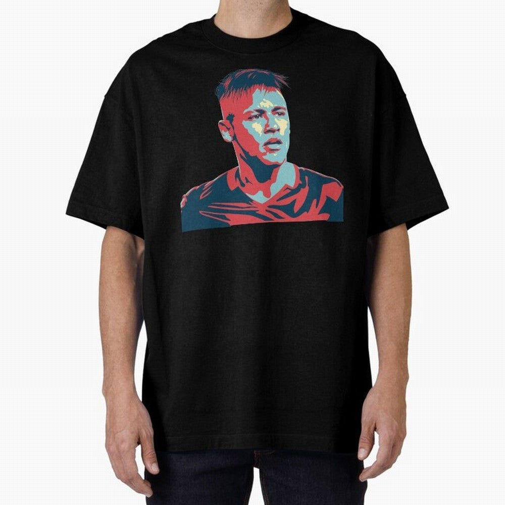 Neymar. Oversized T-Shirt Support Match Day Hype around FIFA World Cup 2026, Cristiano Ronaldo, Haaland and CR7, England and Germany, Game Day Rituals, Football Legends, Country Pride and the Road to the Final; Built for Supporters Chasing Trophy