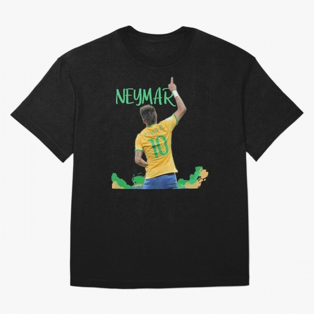 Neymar Classic T-Shirt Feel the Heartbeat of FIFA World Cup 2026 Filled with Mbappe, Argentina and Brazil Energy, Retro Football Energy, Iconic Rivalries, Trophy Chase Drama and Stadium Atmosphere; Ideal for Football Dads, Football Moms, Friends,