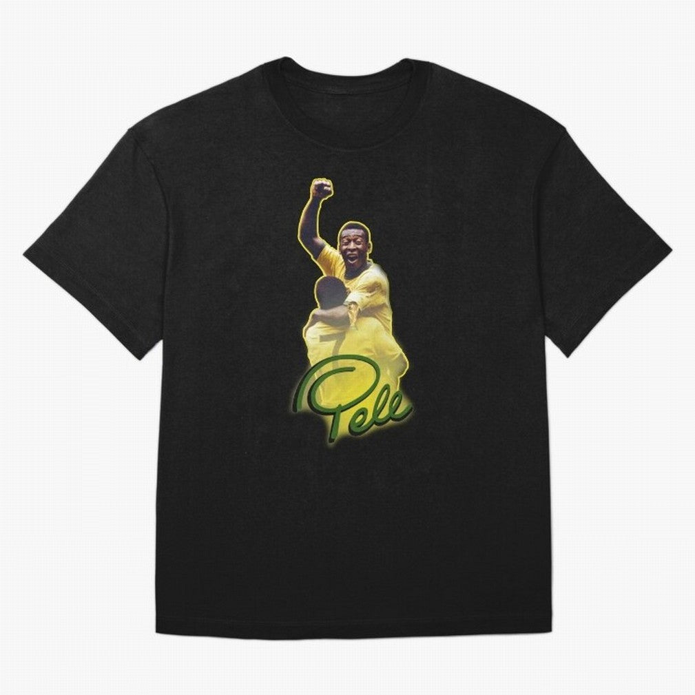 Pele World Cup Brazil Essential T-Shirt Bring Retro Soccer Energy to FIFA World Cup 2026 Group Stage for Fans of Mbappe and Neymar and Portugal, Spain and Germany, Bringing Soccer Culture, Superstar Moments, National Team Dreams and Competitive