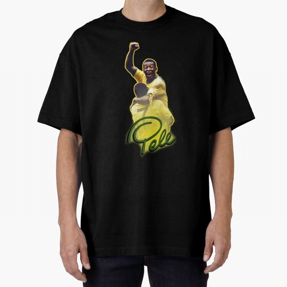 Pele World Cup Brazil Essential T-Shirt Bring Retro Soccer Energy to FIFA World Cup 2026 Group Stage for Fans of Mbappe and Neymar and Portugal, Spain and Germany, Bringing Soccer Culture, Superstar Moments, National Team Dreams and Competitive