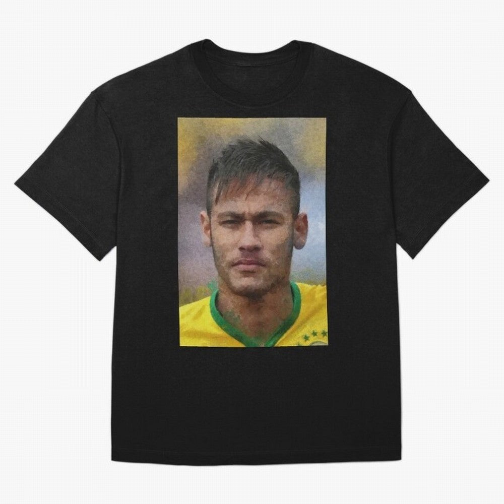 Neymar Oversized T-Shirt Carry Global Football Passion for FIFA World Cup 2026, with Messi and Cristiano Ronaldo, France, Global Supporter Spirit, Legendary Goals, National Colors and Tournament Celebration; Ideal for Football Dads, Football Moms,
