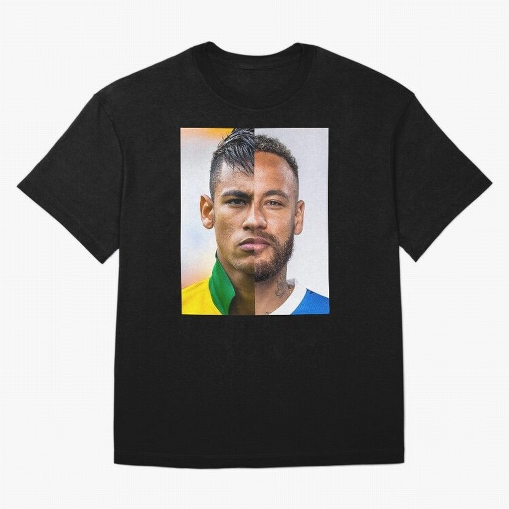 Neymar Oversized T-Shirt Show Match Day Excitement for Match Day Hype around FIFA World Cup 2026 USA Canada Mexico, Messi, CR7 and Mbappe, Netherlands, Fan Favorite Moments, National Team Passion, Big Match Drama and Soccer History; Created for