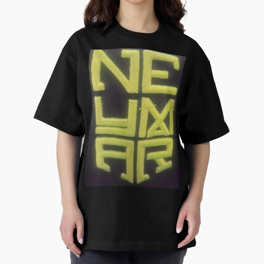 Neymar Oversized T-Shirt Step into FIFA World Cup 2026 USA Canada Mexico for Fans of Mbappe and England, Bringing Goal Celebration Energy, Supporter Heritage, Football Icons and Worldwide Tournament Joy; Ideal for Passionate Fans Who Love Underdog