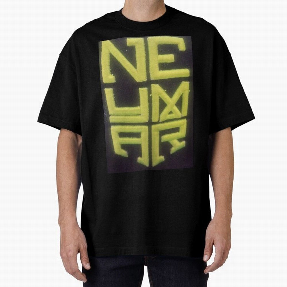 Neymar Oversized T-Shirt Step into FIFA World Cup 2026 USA Canada Mexico for Fans of Mbappe and England, Bringing Goal Celebration Energy, Supporter Heritage, Football Icons and Worldwide Tournament Joy; Ideal for Passionate Fans Who Love Underdog