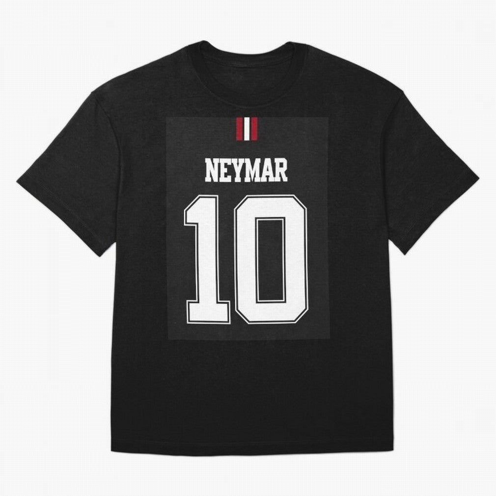 Neymar Oversized T-Shirt Celebrate Football Heritage in the FIFA World Cup 2026 Group Stage Journey through Mbappe and Neymar Highlights, Spain Pride, Football Festival Excitement, Trophy Ambitions, Country Rivalries and Star Player Buzz; Ideal for