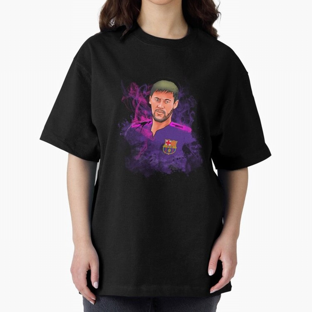 Neymar Oversized T-Shirt Carry the Colors and Pride of Match Day Hype around FIFA World Cup 2026, Messi, CR7 and Mbappe, France, Stadium Memories, Football Loyalty, International Chants and Championship Tradition; Great for Supporters Who Love
