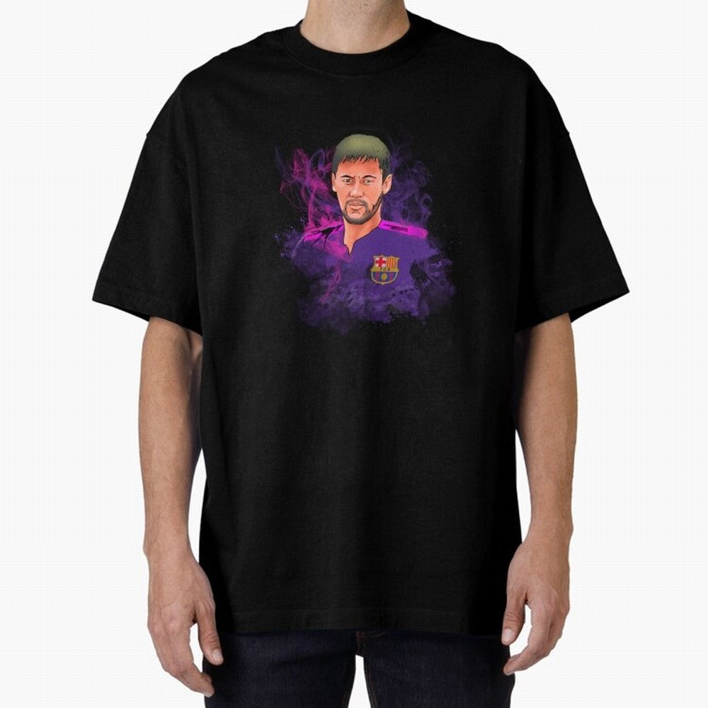 Neymar Oversized T-Shirt Carry the Colors and Pride of Match Day Hype around FIFA World Cup 2026, Messi, CR7 and Mbappe, France, Stadium Memories, Football Loyalty, International Chants and Championship Tradition; Great for Supporters Who Love