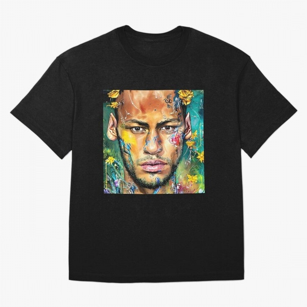 Neymar Oversized T-Shirt Stand Proud for FIFA World Cup 2026 Group Stage Centered on Messi and Cristiano Ronaldo, England, France and Netherlands Energy, Retro Football Energy, Iconic Rivalries, Trophy Chase Drama and Stadium Atmosphere; Ideal for