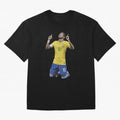 Neymar Brazil Celebration Sticker Essential T-Shirt Back Your Heroes with the FIFA World Cup 2026 Group Stage Journey through CR7 and Messi Highlights, Argentina and Brazil Pride, Football Festival Excitement, Trophy Ambitions, Country Rivalries