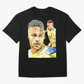 Neymar Futbol Oversized T-Shirt Feel the Roar of Match Day Hype around FIFA World Cup 2026, Messi and Cristiano Ronaldo, France and Portugal, Retro Football Energy, Iconic Rivalries, Trophy Chase Drama and Stadium Atmosphere; Made for Die Hard