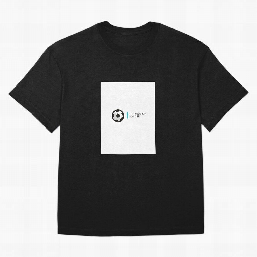 I am the King of soccer Classic T-Shirt Honor the Football Icons of Global Football Passion for FIFA World Cup 2026 Group Stage, with Messi, Brazil, Portugal and Argentina, Vintage Soccer Flavor, Modern Football Stars, National Flags and Final
