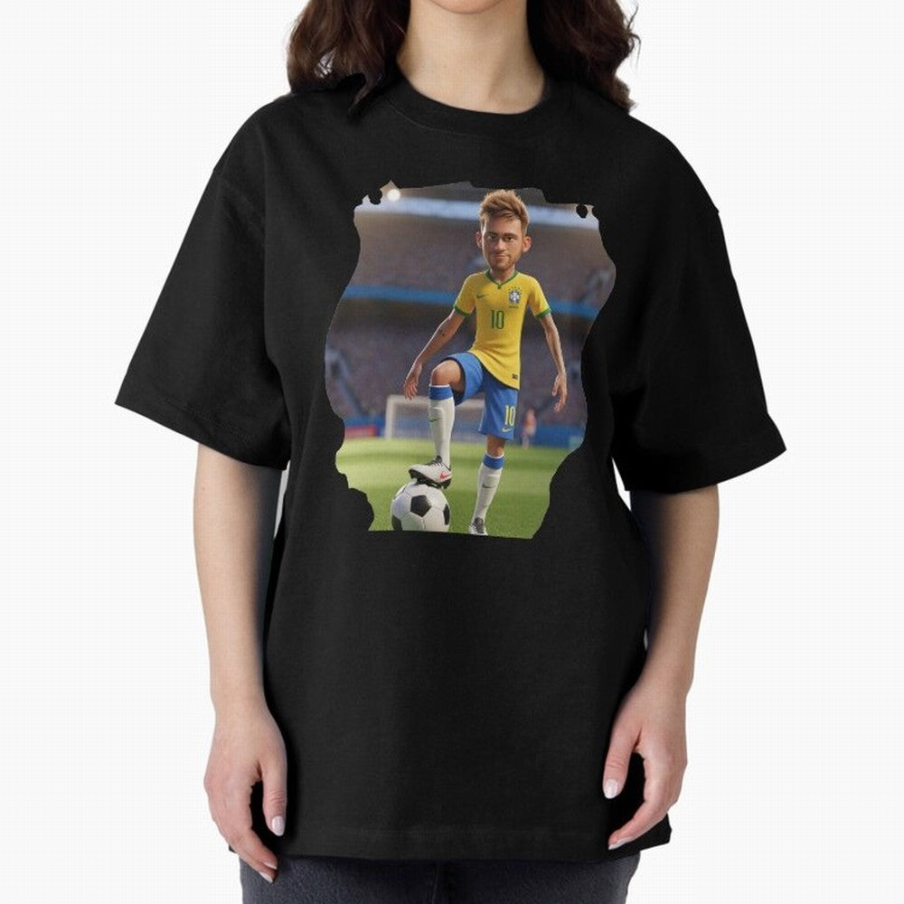 Football 3D Classic T-Shirt Share the Excitement of FIFA World Cup 2026 Group Stage for Fans of Haaland and England, Bringing Championship Spirit, Famous Goals, Roaring Crowds and International Football Unity; Ideal for Passionate Fans Who Love