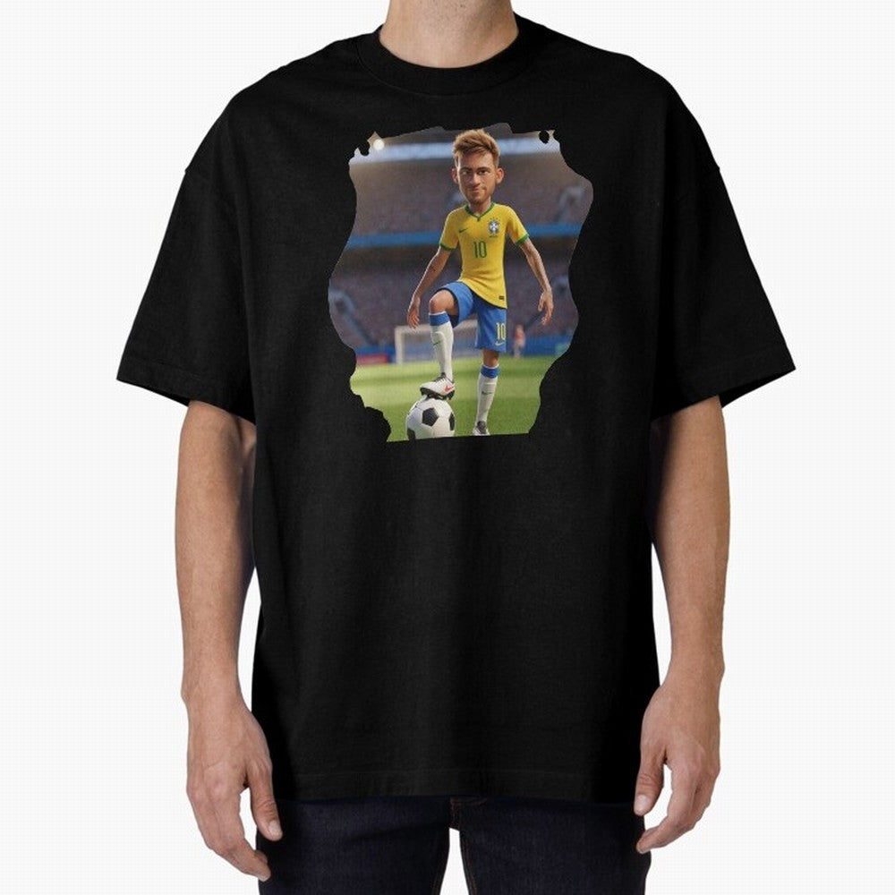 Football 3D Classic T-Shirt Share the Excitement of FIFA World Cup 2026 Group Stage for Fans of Haaland and England, Bringing Championship Spirit, Famous Goals, Roaring Crowds and International Football Unity; Ideal for Passionate Fans Who Love