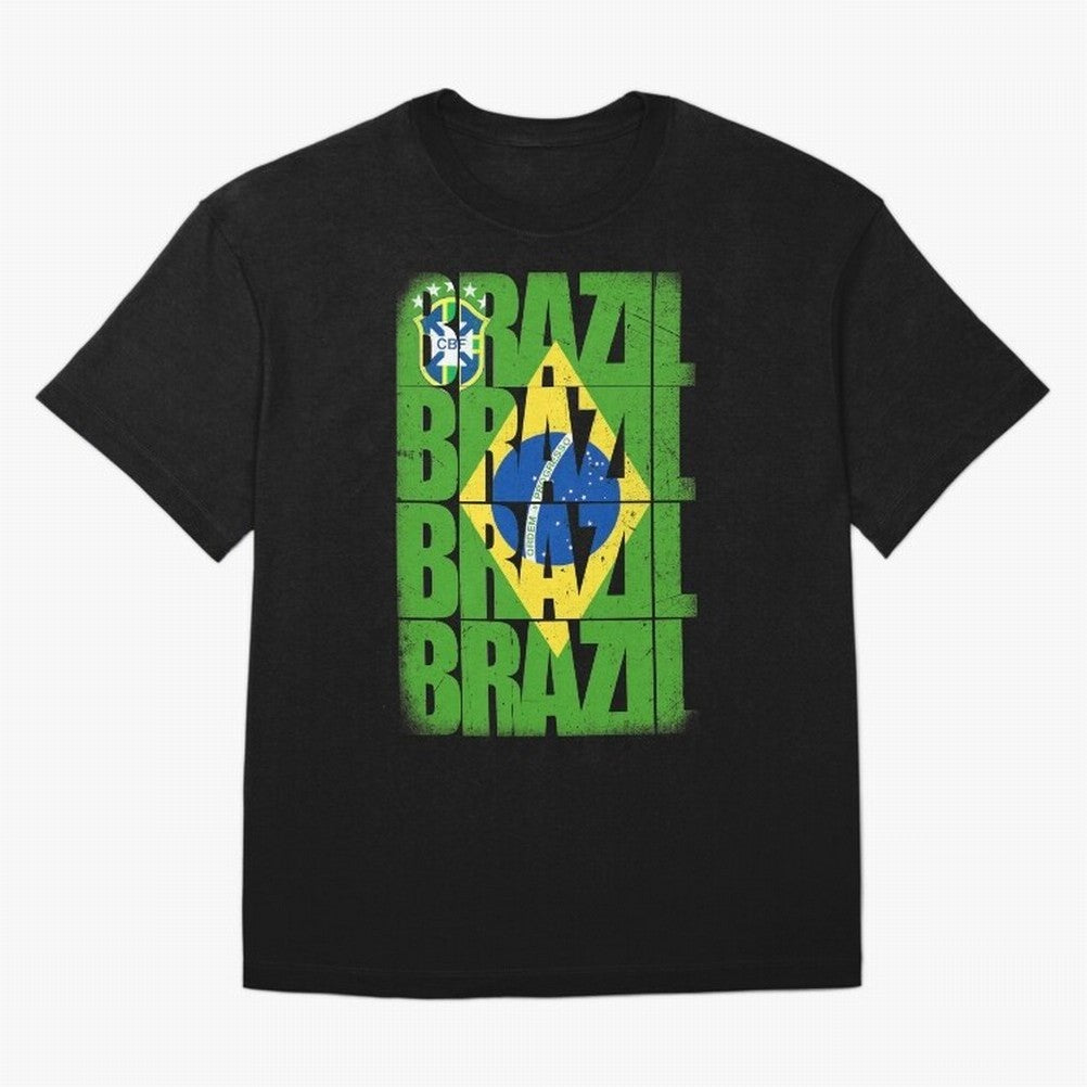 Brazil Champion Classic T-Shirt Show Match Day Excitement for Global Football Passion for FIFA World Cup 2026, Connected to Haaland, Germany, Football History, Final Match Energy, Crowd Noise and Once in a Lifetime Moments; Built for Supporters