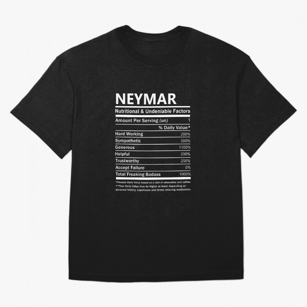 Neymar Name T Shirt - Neymar Nutritional And Undeniable Factors Gift Item Tee Essential T-Shirt Follow Every Goal of Global Football Passion for FIFA World Cup 2026 Group Stage, with Cristiano Ronaldo, Haaland and CR7, England, Tournament Hype,