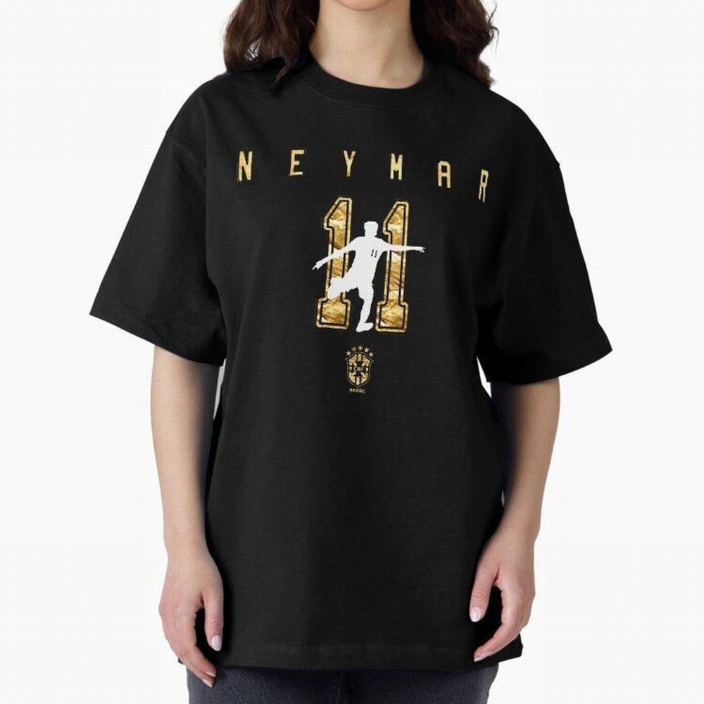 Neymar Gold Design Classic T-Shirt Carry the Colors and Pride of the FIFA World Cup 2026 Group Stage Journey through Haaland and Mbappe Highlights, Argentina Pride, Global Supporter Spirit, Legendary Goals, National Colors and Tournament