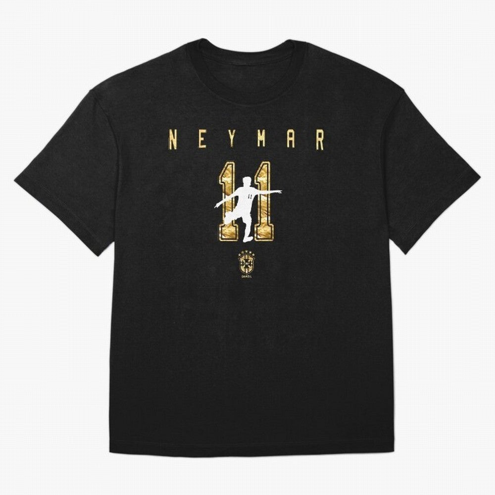 Neymar Gold Design Classic T-Shirt Carry the Colors and Pride of the FIFA World Cup 2026 Group Stage Journey through Haaland and Mbappe Highlights, Argentina Pride, Global Supporter Spirit, Legendary Goals, National Colors and Tournament
