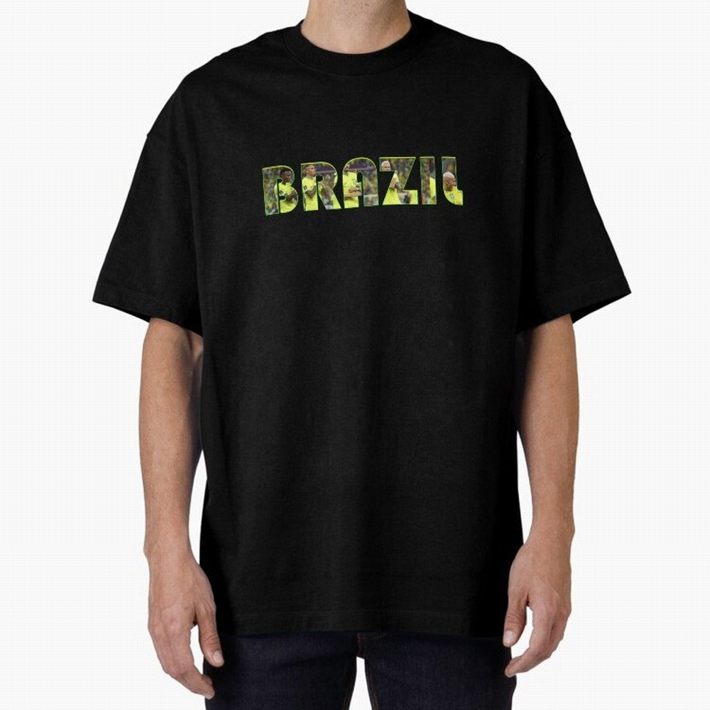 Brazil World Cup T shirt & Stickers Classic T-Shirt Bring International Match Energy to FIFA World Cup 2026 USA Canada Mexico for Fans of Neymar and Brazil, Portugal and Argentina, Bringing Classic Soccer Heritage, Championship Pressure, Fan