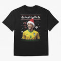 Jingle Balls Christmas Football Fan Art with Santa Neymar Active T-Shirt Celebrate Soccer Greatness during FIFA World Cup 2026 Driven by Messi, England, France and Netherlands Energy, Football Festival Excitement, Trophy Ambitions, Country