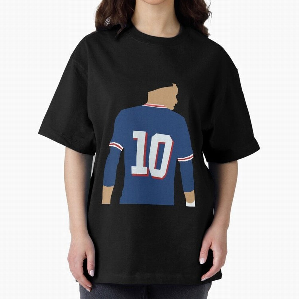 the number 10 Oversized T-Shirt Experience FIFA World Cup 2026 Spirit, Highlighting England, Messi, Neymar and Mbappe, Football History, Final Match Energy, Crowd Noise and Once in a Lifetime Moments; Made for Die Hard Supporters, Soccer Lovers,