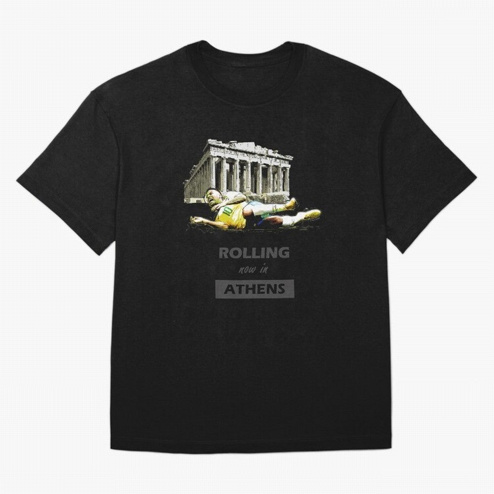 Rolling now in Athens Essential T-Shirt Celebrate Global Football Passion for FIFA World Cup 2026, with CR7 and Messi, Germany, Global Supporter Spirit, Legendary Goals, National Colors and Tournament Celebration; Great for Supporters Who Love