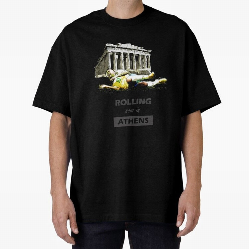 Rolling now in Athens Essential T-Shirt Celebrate Global Football Passion for FIFA World Cup 2026, with CR7 and Messi, Germany, Global Supporter Spirit, Legendary Goals, National Colors and Tournament Celebration; Great for Supporters Who Love