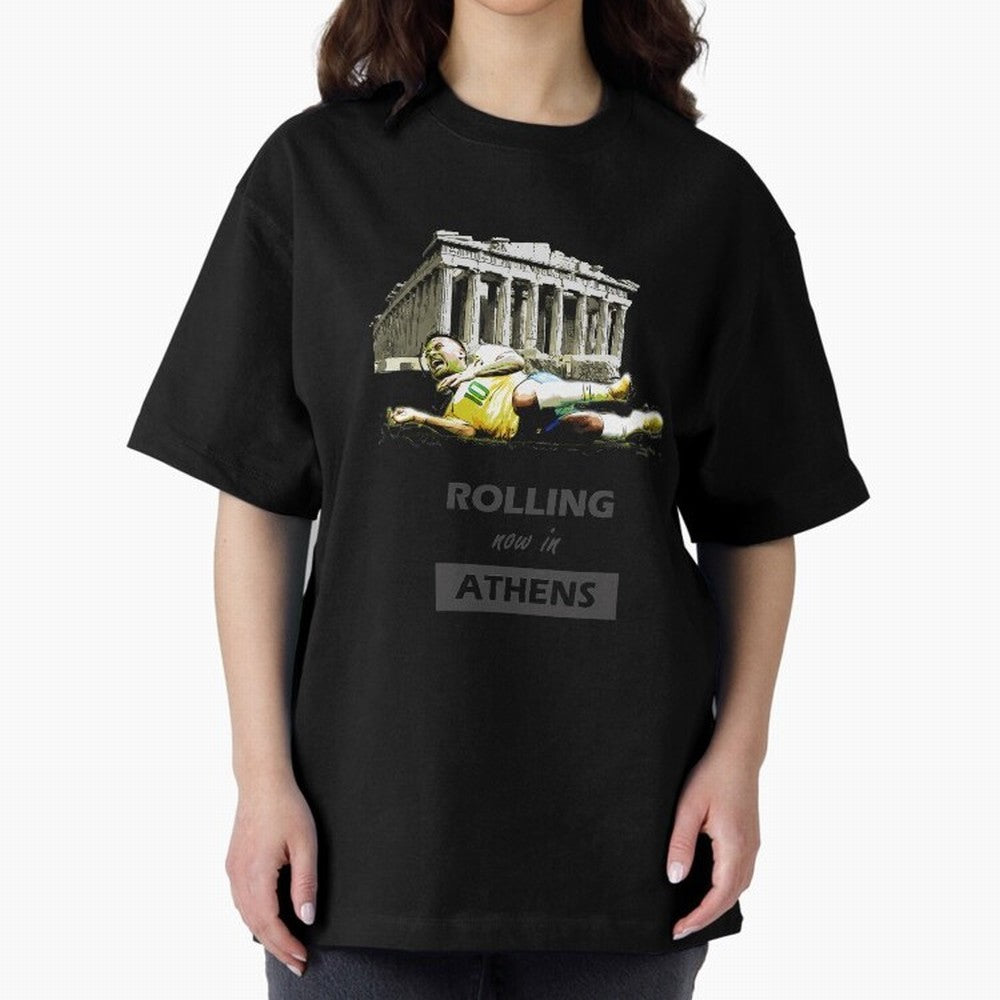Rolling now in Athens Essential T-Shirt Celebrate Global Football Passion for FIFA World Cup 2026, with CR7 and Messi, Germany, Global Supporter Spirit, Legendary Goals, National Colors and Tournament Celebration; Great for Supporters Who Love