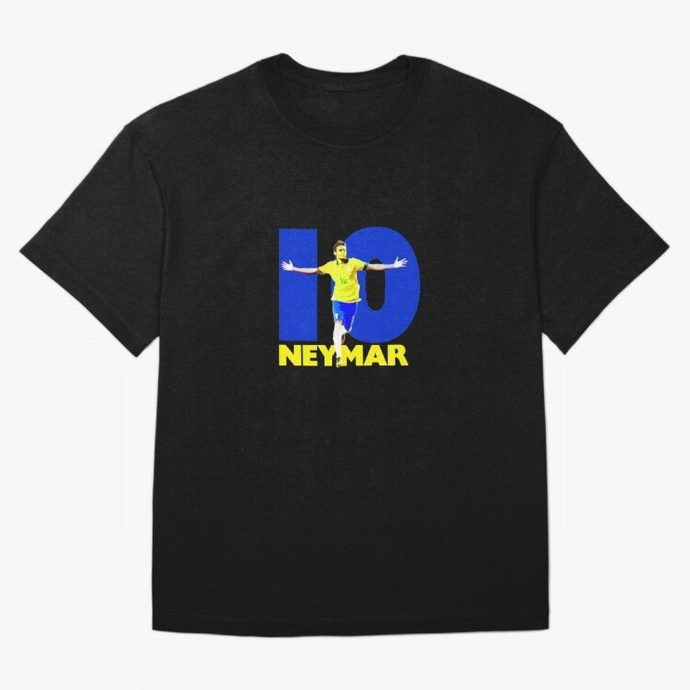 Neymar 10 Oversized T-Shirt Support the Legends of Global Football Passion for FIFA World Cup 2026, with Neymar, Haaland and Cristiano Ronaldo, Portugal, Spain and Germany, Football Festival Excitement, Trophy Ambitions, Country Rivalries and Star