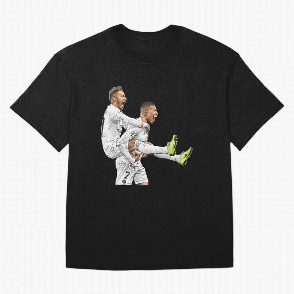 Illustration Neymar Classic T-Shirt Bring a Vintage Feel to FIFA World Cup 2026 Group Stage with Messi, CR7 and Mbappe, England, France and Netherlands Energy, Match Day Excitement, Supporter Culture, Golden Goals and Global Football Passion; Great