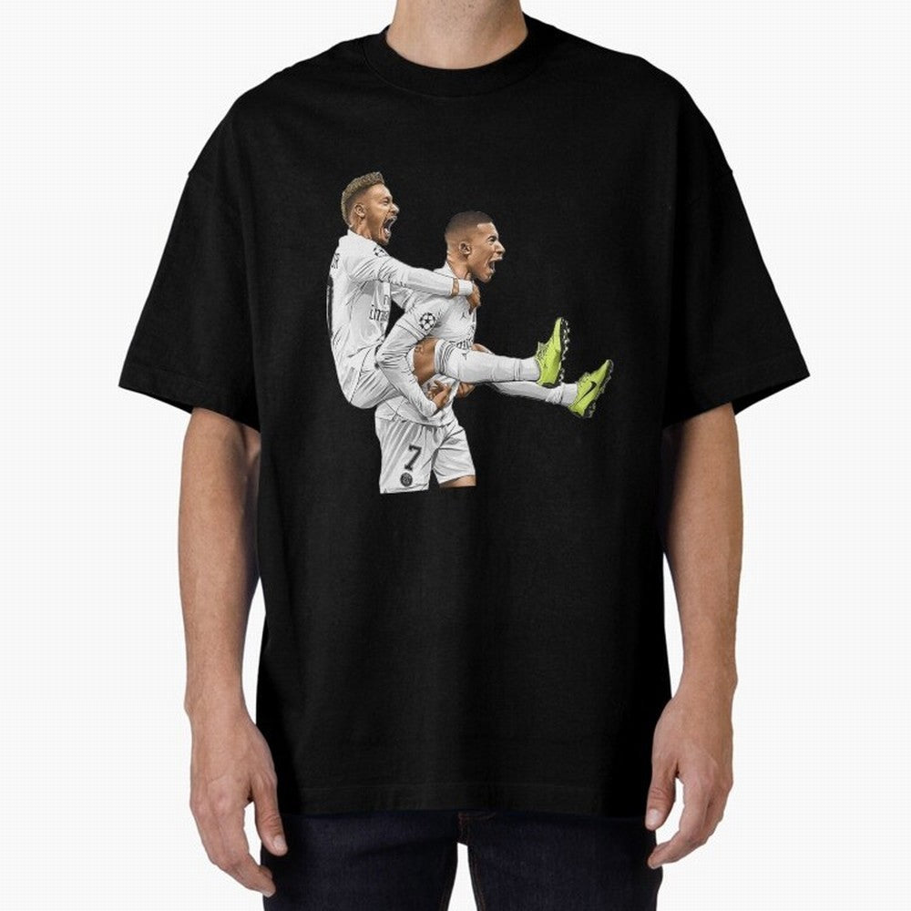 Illustration Neymar Classic T-Shirt Bring a Vintage Feel to FIFA World Cup 2026 Group Stage with Messi, CR7 and Mbappe, England, France and Netherlands Energy, Match Day Excitement, Supporter Culture, Golden Goals and Global Football Passion; Great