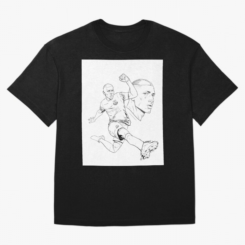 richarlison Oversized T-Shirt Live the Energy of the FIFA World Cup 2026 USA Canada Mexico Journey through Cristiano Ronaldo Highlights, Spain Pride, Football Festival Excitement, Trophy Ambitions, Country Rivalries and Star Player Buzz; Perfect
