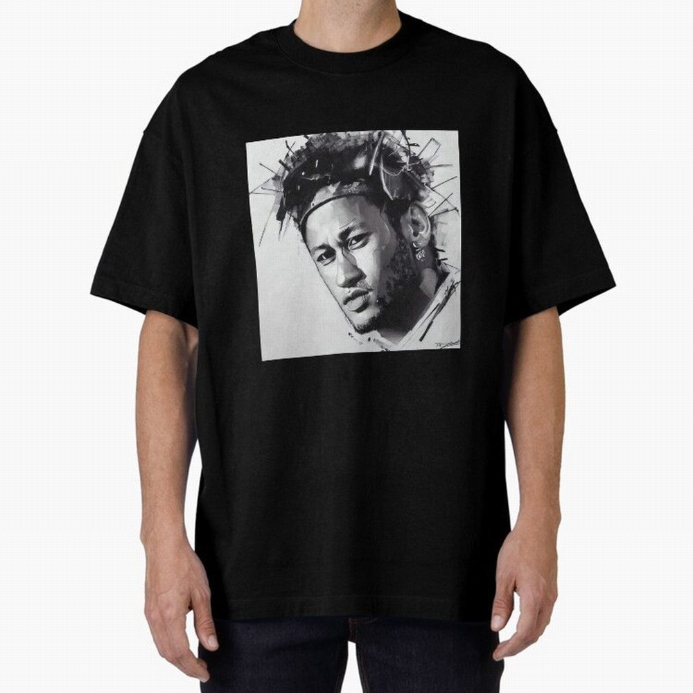black and white Neymar Classic T-Shirt Bring Legendary Rivalry Energy to Match Day Hype around FIFA World Cup 2026, Cristiano Ronaldo, England and Germany, Champion Mindset, Group Stage Buzz, Knockout Tension and Passionate Fan Culture; Perfect for
