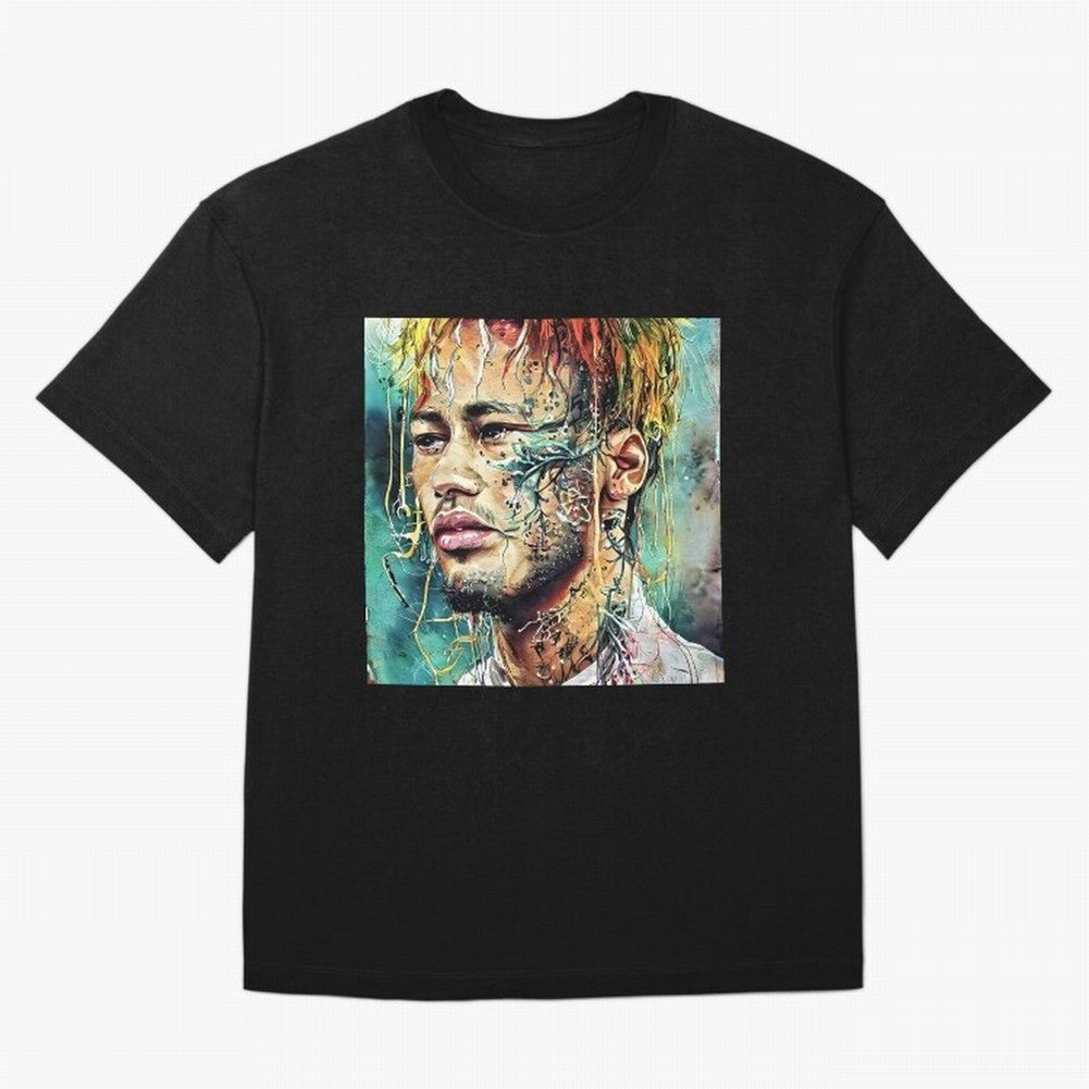 character of Neymar Classic T-Shirt Bring International Match Energy to Match Day Hype around FIFA World Cup 2026, Messi, CR7 and Mbappe, Portugal, Spain and Germany, Classic Soccer Heritage, Championship Pressure, Fan Loyalty and International