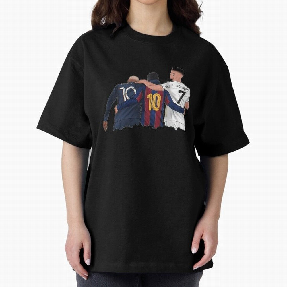 Football Messi, Ronaldo, neymar tshirt Classic T-Shirt Celebrate National Team Dreams in FIFA World Cup 2026 Spirit, with Netherlands, Neymar, Haaland and Cristiano Ronaldo, Classic Soccer Heritage, Championship Pressure, Fan Loyalty and