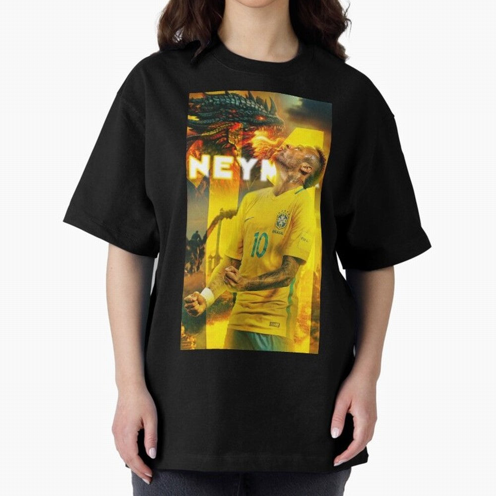 Art Neymar Wallpaper Classic T-Shirt Live the Energy of FIFA World Cup 2026 Group Stage Spirit, Celebrating Argentina and Brazil, Messi, CR7 and Mbappe, Vintage Soccer Flavor, Modern Football Stars, National Flags and Final Night Emotion; Ideal for