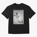 Illustration Neymar Wallpaper Classic T-Shirt Support Your Favorite Stars during the FIFA World Cup 2026 Journey through Messi, CR7 and Mbappe Highlights, Brazil, Portugal and Argentina Pride, Football Passion, Legendary Performances, Festival