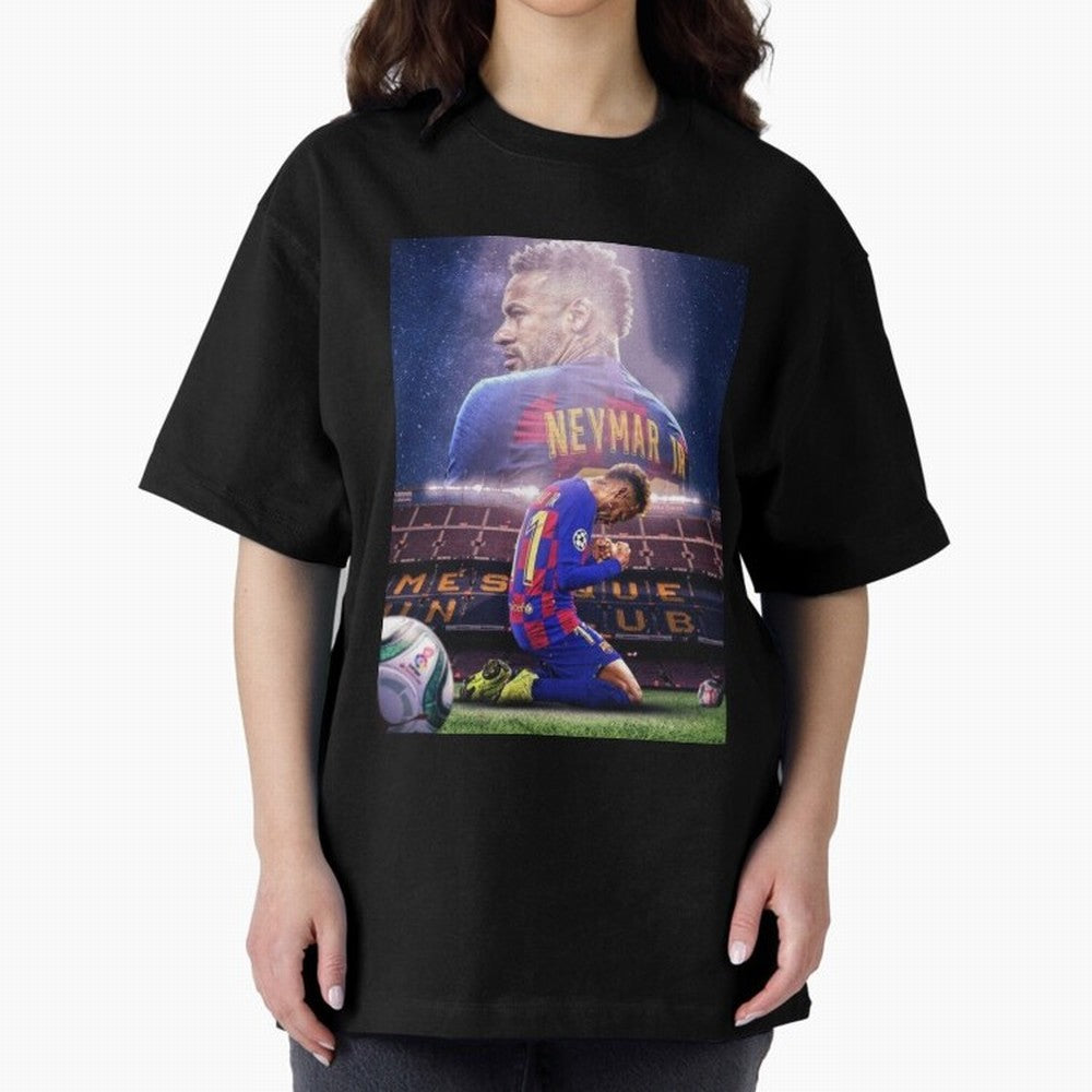 Art Wallpaper Neymar Classic T-Shirt Get Ready for Global Football Passion for FIFA World Cup 2026, Highlighting Cristiano Ronaldo, Haaland and CR7, England, Vintage Soccer Flavor, Modern Football Stars, National Flags and Final Night Emotion;