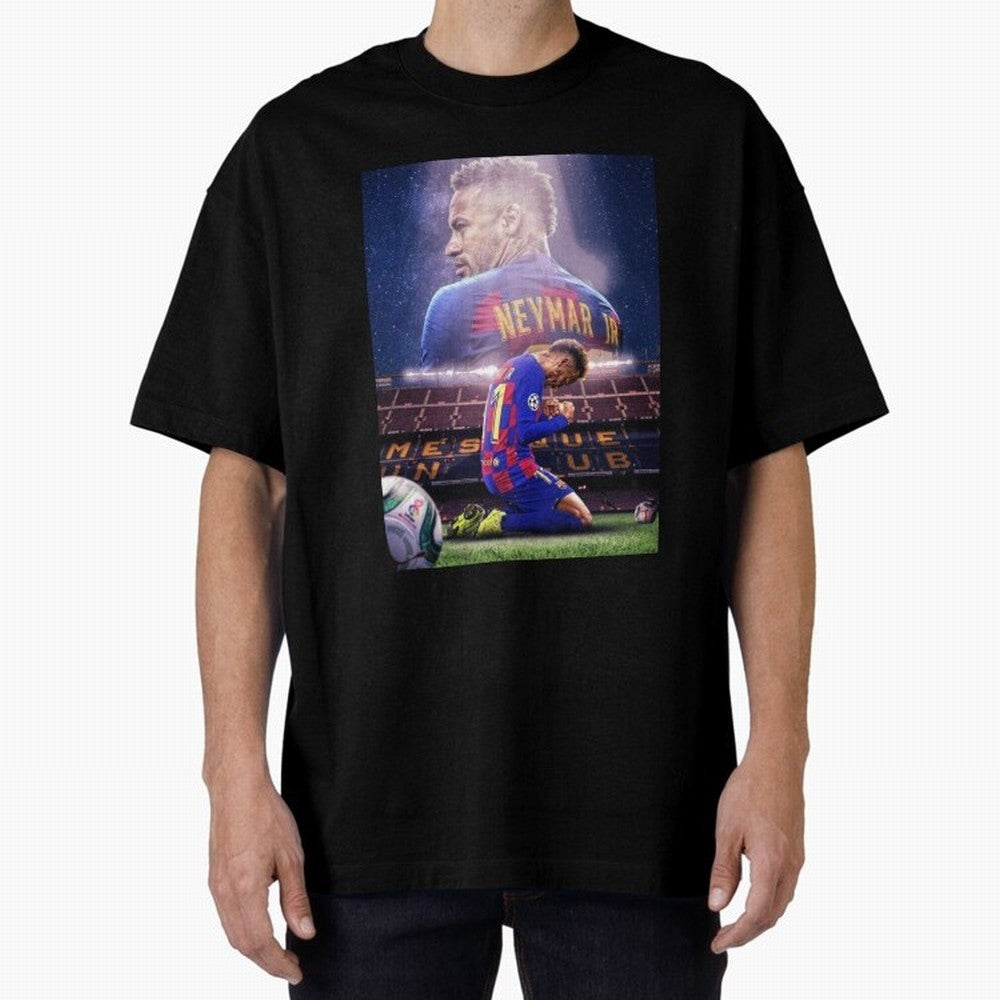 Art Wallpaper Neymar Classic T-Shirt Get Ready for Global Football Passion for FIFA World Cup 2026, Highlighting Cristiano Ronaldo, Haaland and CR7, England, Vintage Soccer Flavor, Modern Football Stars, National Flags and Final Night Emotion;