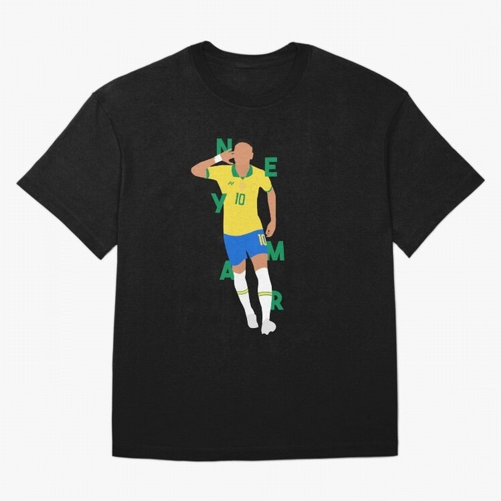 Neymar x Brazil Classic T-Shirt Share the Excitement of FIFA World Cup 2026 USA Canada Mexico Spirit, Filled with England, France and Netherlands, Mbappe and Neymar, Vintage Soccer Flavor, Modern Football Stars, National Flags and Final Night