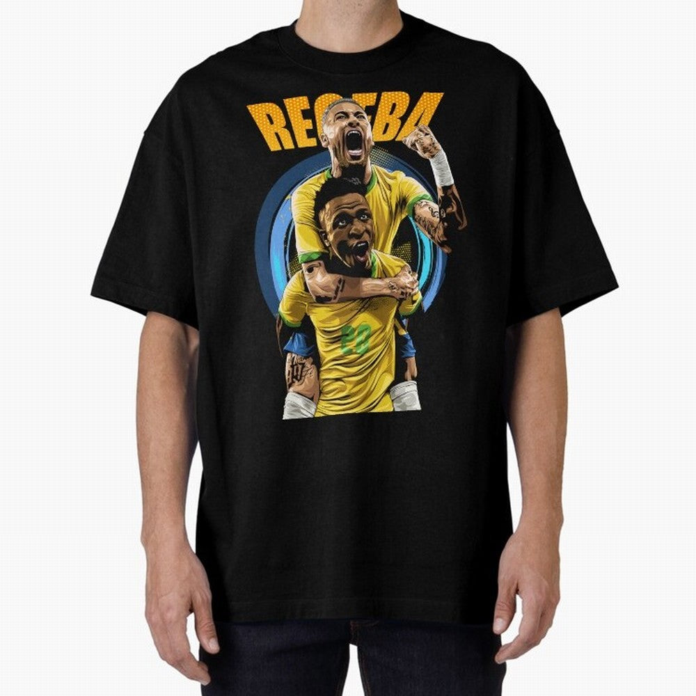 RECEBA Classic T-Shirt Celebrate FIFA World Cup 2026 Group Stage Spirit, Centered on Netherlands, Messi and Cristiano Ronaldo, Classic Soccer Heritage, Championship Pressure, Fan Loyalty and International Pride; Ideal for Fans Who Follow Messi,