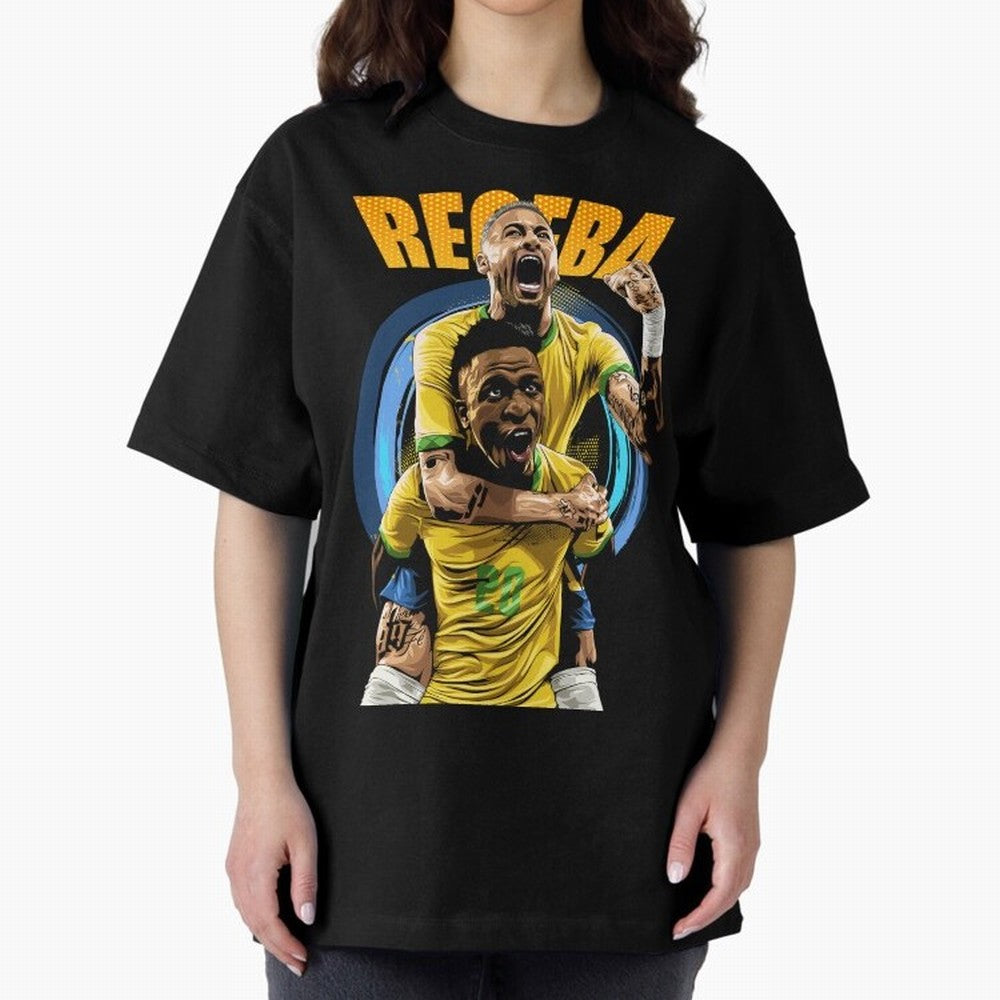 RECEBA Classic T-Shirt Celebrate FIFA World Cup 2026 Group Stage Spirit, Centered on Netherlands, Messi and Cristiano Ronaldo, Classic Soccer Heritage, Championship Pressure, Fan Loyalty and International Pride; Ideal for Fans Who Follow Messi,