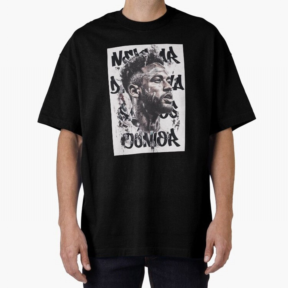 Potrait artistic collage of Neymar Classic T-Shirt Capture FIFA World Cup 2026 for Fans of Neymar and Argentina and Brazil, Bringing Worldwide Fan Energy, Dramatic Goals, Stadium Lights and Championship Celebrations; Perfect for Supporters Who Want