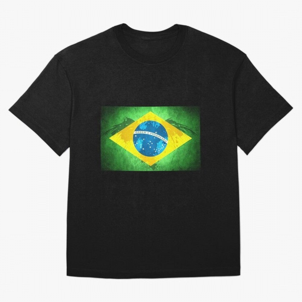 Brazil Oversized T-Shirt Feel International Energy from Global Football Passion for FIFA World Cup 2026, Highlighting Messi, Neymar and Mbappe, Brazil, Portugal and Argentina, Football Festival Excitement, Trophy Ambitions, Country Rivalries and
